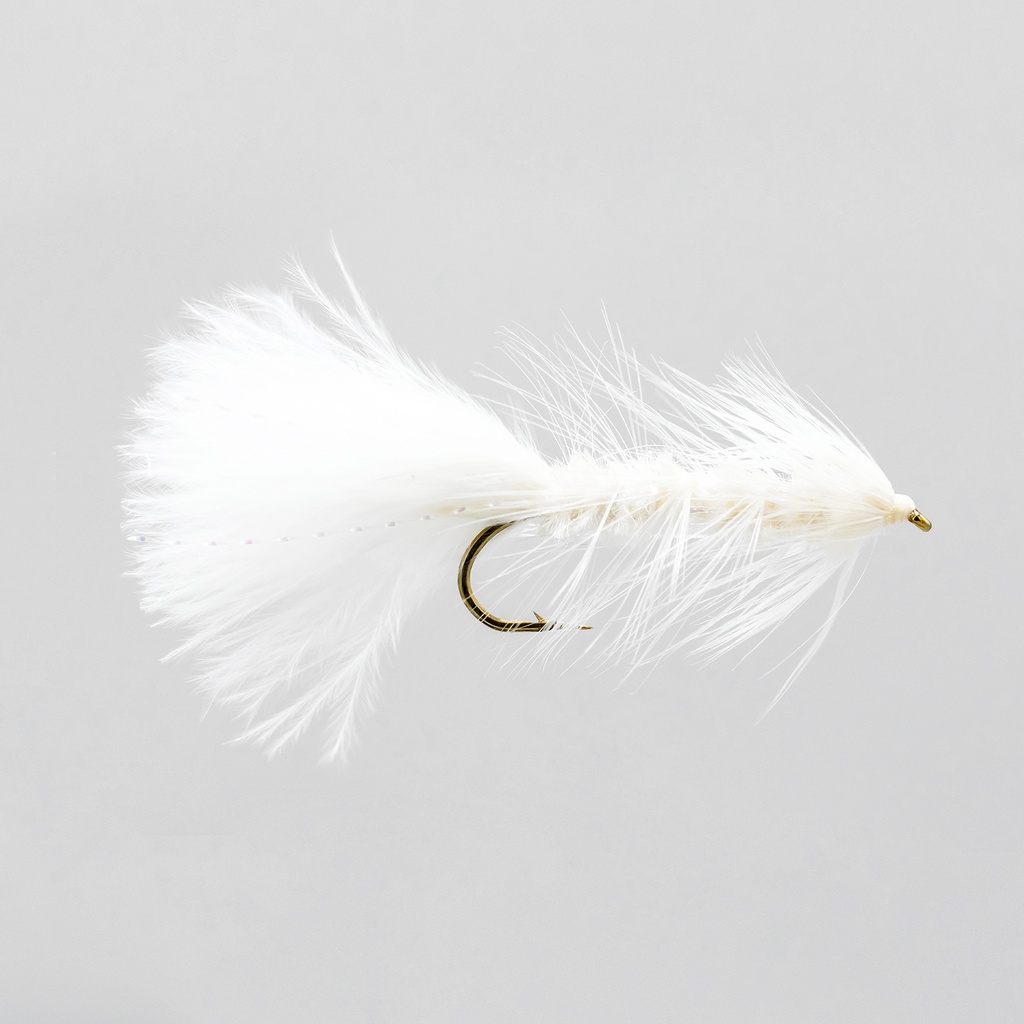 NEPTUNE FLIES - White Crystal Bugger