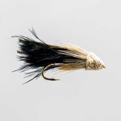 NEPTUNE FLIES - Black Muddler Marabou