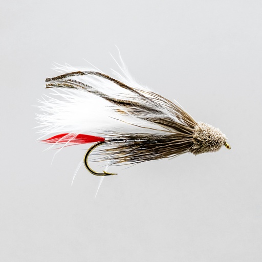 NEPTUNE FLIES - White Muddler Marabou