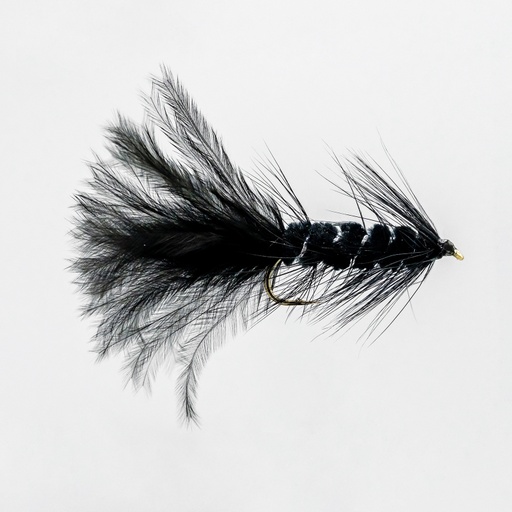 NEPTUNE FLIES - Black Woolly Bugger