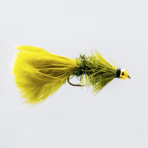 NEPTUNE FLIES - Bead Head Crystal Bugger Olive