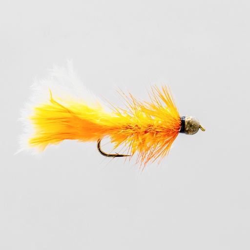 NEPTUNE FLIES - Bead Head Crystal Bugger Orange