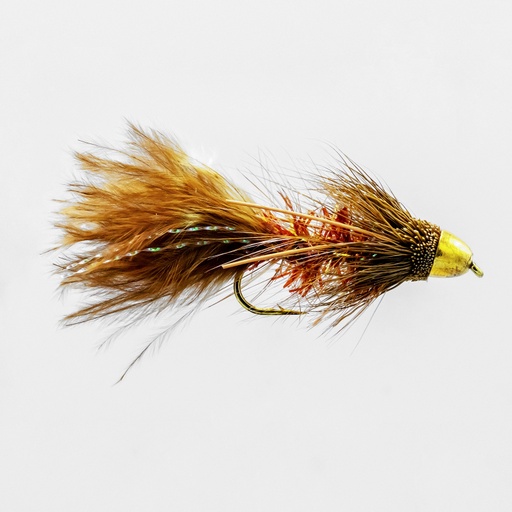 NEPTUNE FLIES - Brown Conehead Bow River Bugger