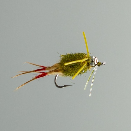NEPTUNE FLIES - Kung Fu Crab - Olive & Tan