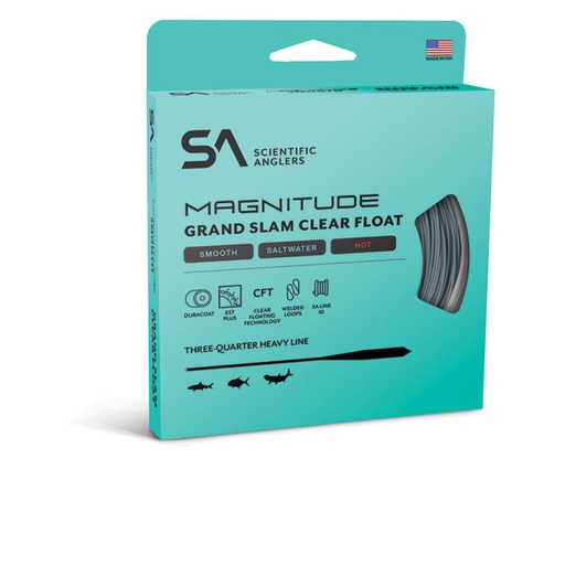 SCIENTIFIC ANGLERS - MAGNITUDE SMOOTH GRAND SLAM 10' CLEAR TIP