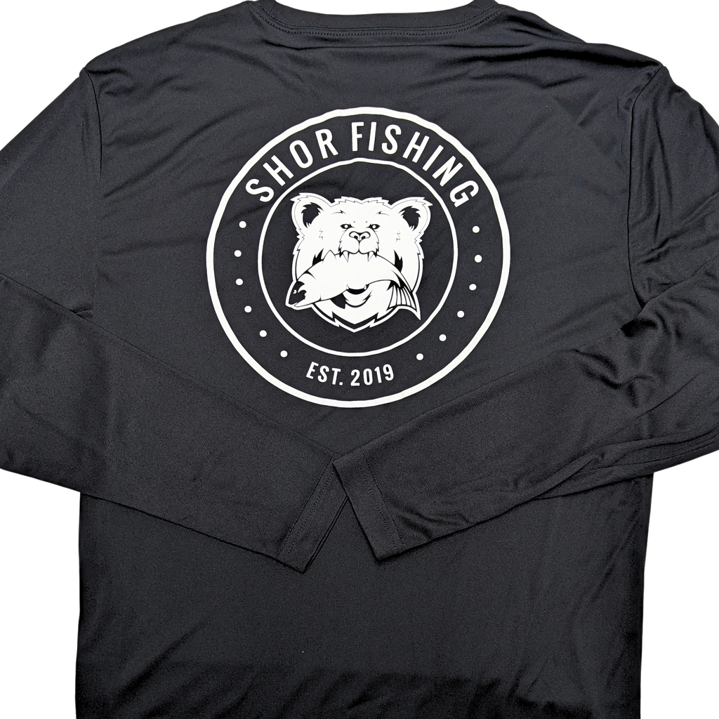 SHOR - Black Performance Shirt