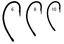 MUSTAD - HOOKS / C49SAP-TX / pack 25