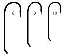 MUSTAD - HOOKS / R43AP-TX