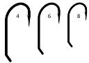MUSTAD - HOOKS / S80AP-TX
