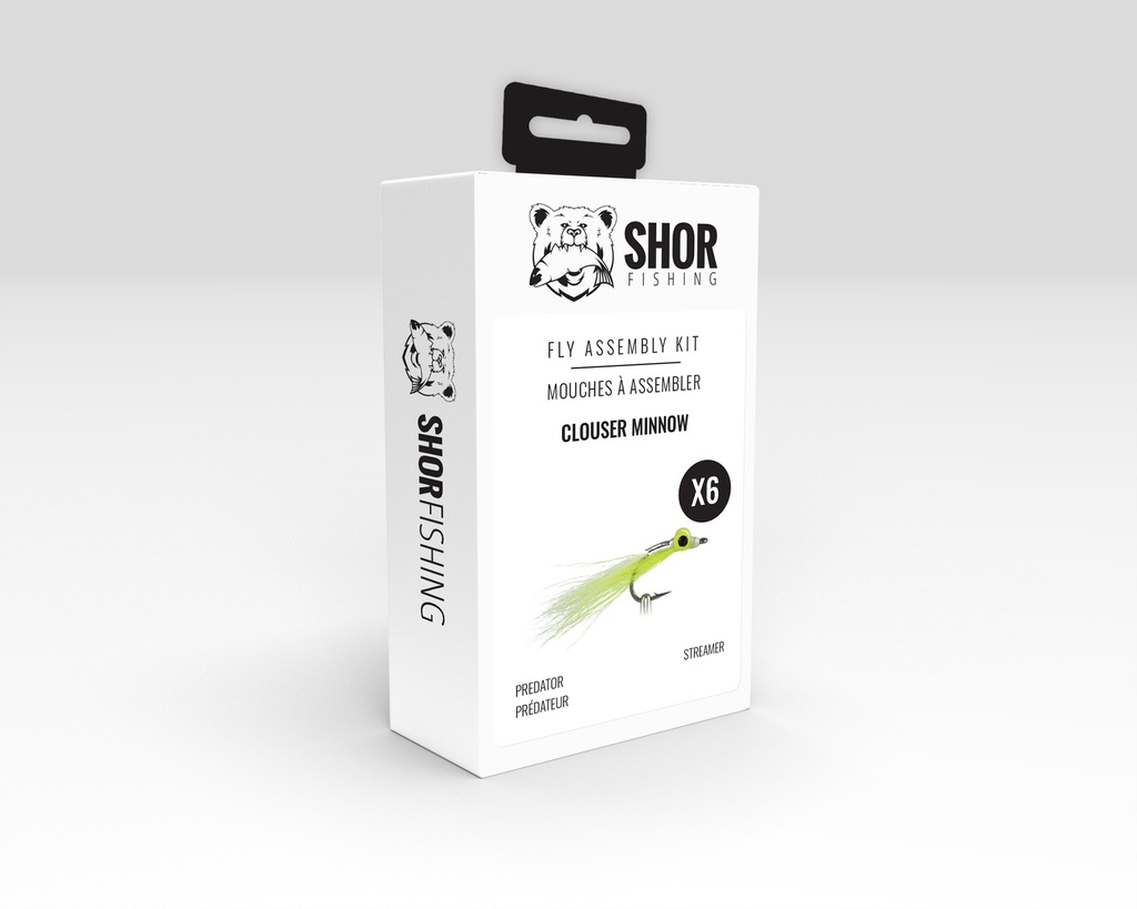 SHOR - CLOUSER MINNOW ASSEMBLY KIT