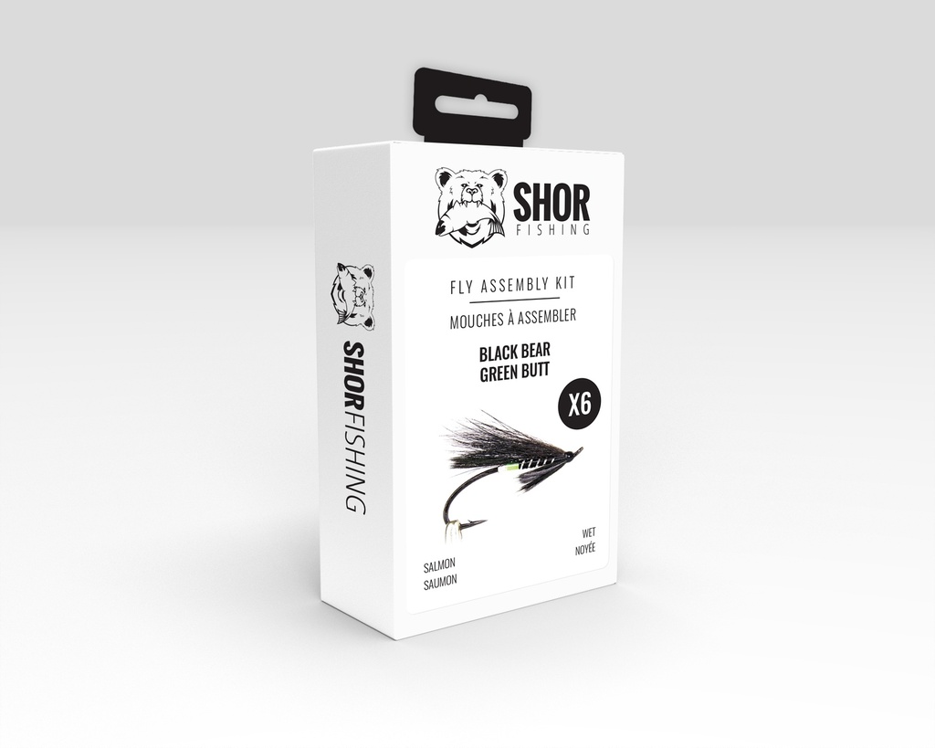 SHOR - BLACK BEAR GREEN BUTT ASSEMBLY KIT