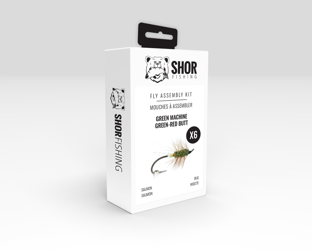 SHOR - GREEN MACHINE GREEN BUTT ASSEMBLY KIT