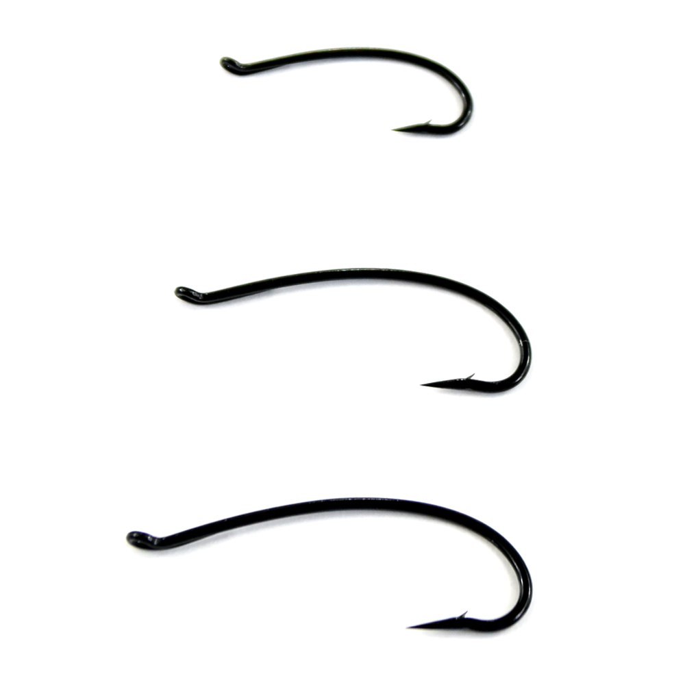 ALEC JACKSON SPEY FLY - STEELHEAD IRONS- BLACK
