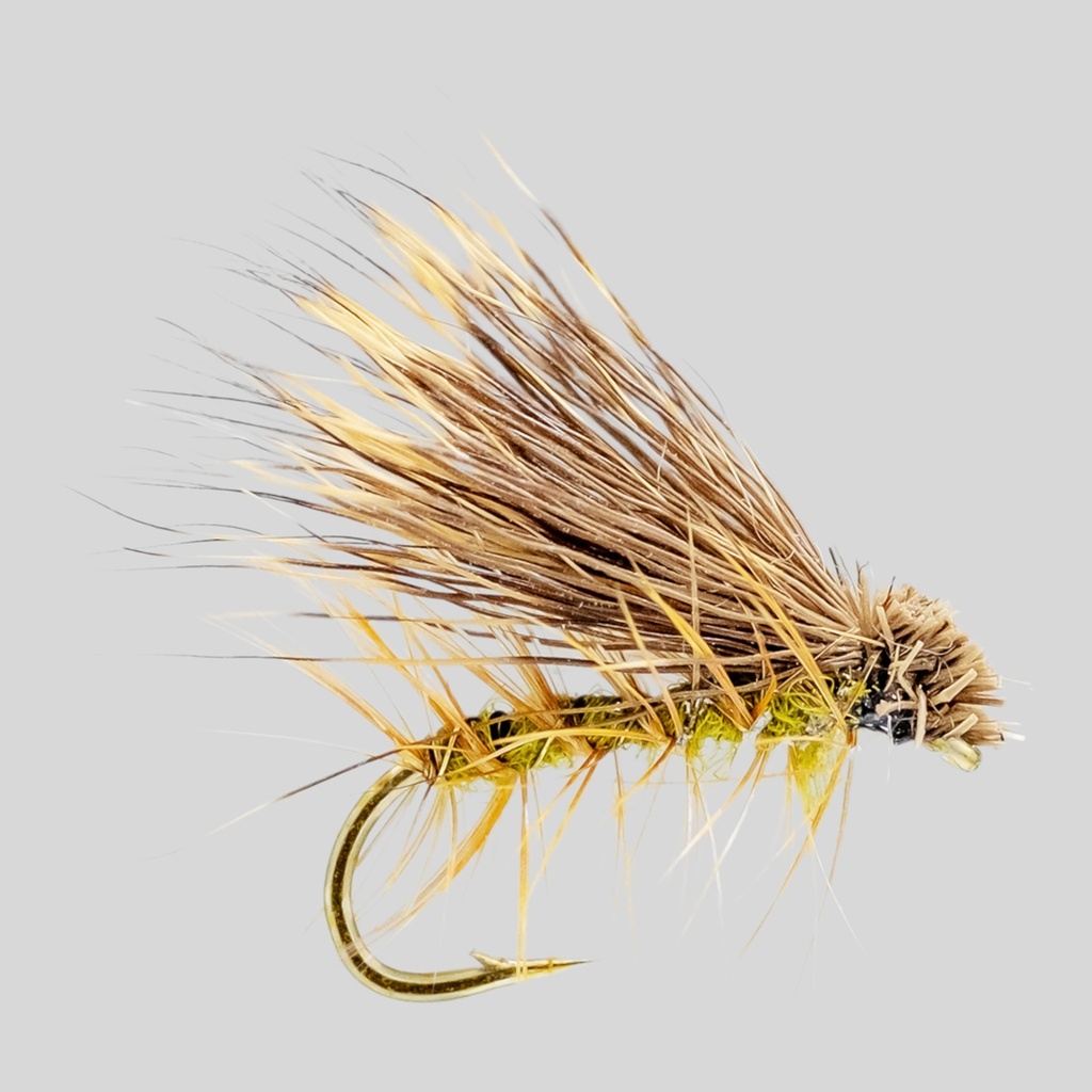 Elk Hair Caddis Olive(SÈCHE)