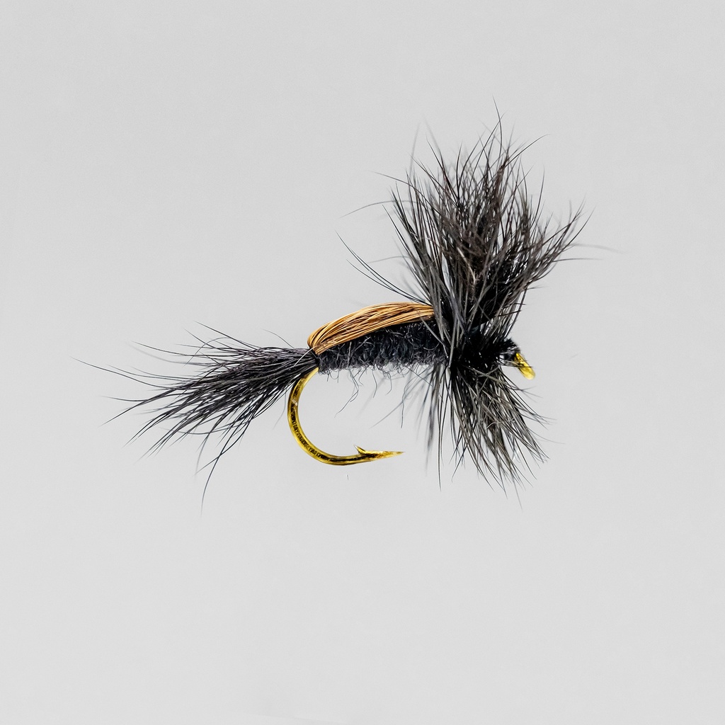 NEPTUNE FLIES - Black Humpy (DRY)
