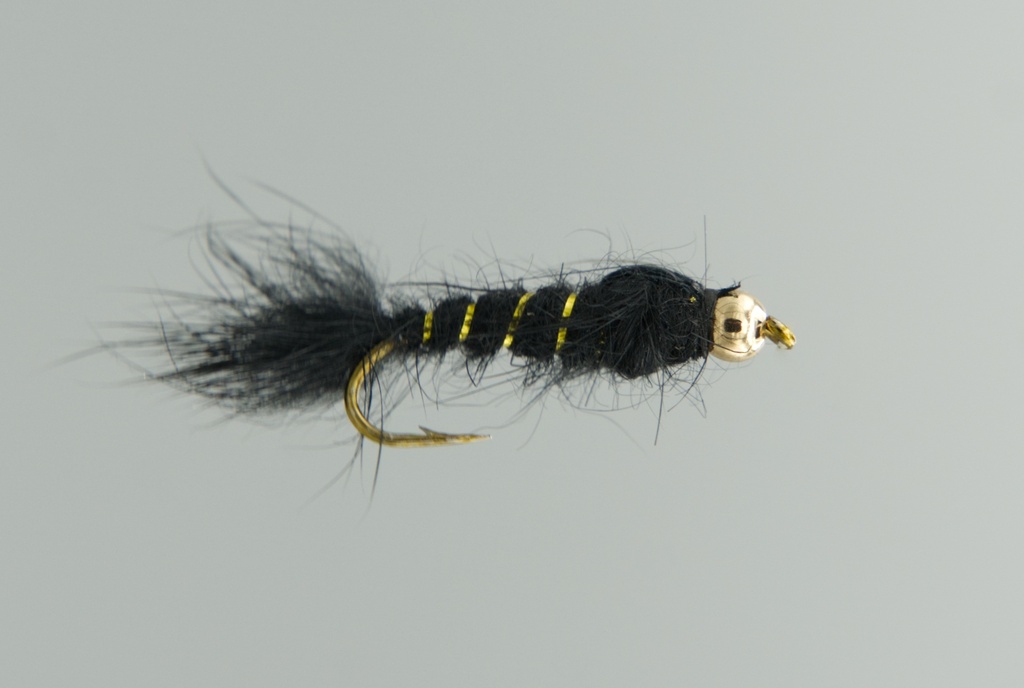 NEPTUNE FLIES - Hares ear Black Bead Head Nymphs (NYMPH)