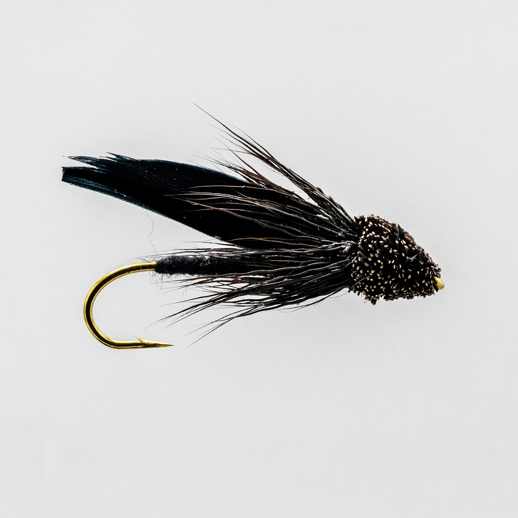 Black Cricket Muddler (STREAMER)