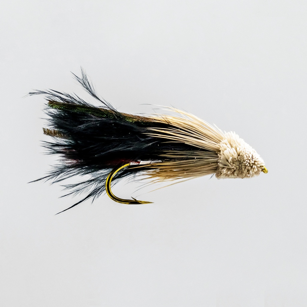 NEPTUNE FLIES - Black Muddler Marabou