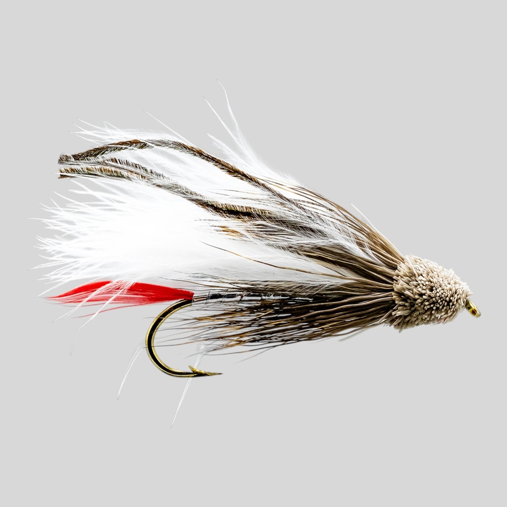 White Muddler Marabou (STREAMER)