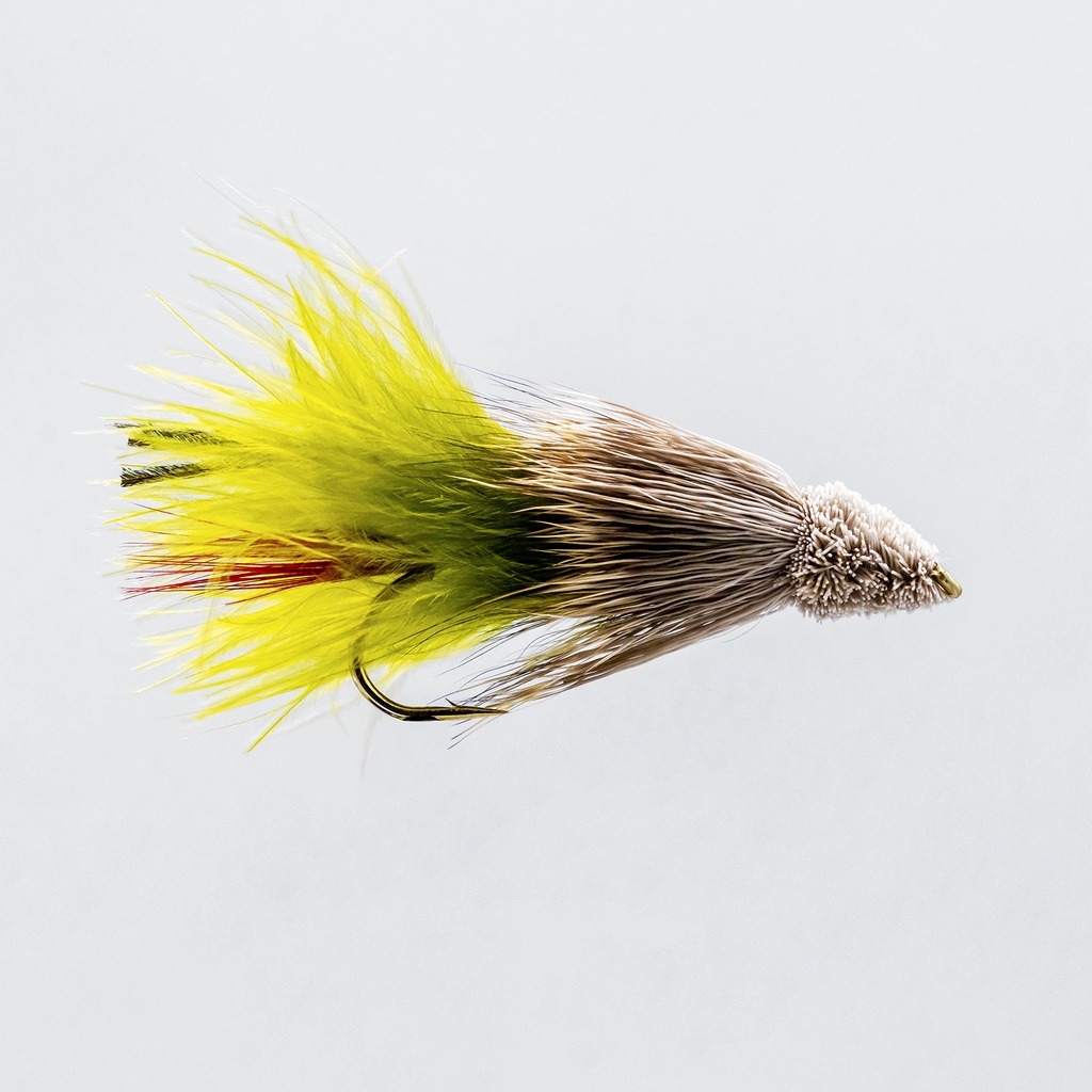 Olive Muddler Marabou (STREAMER)