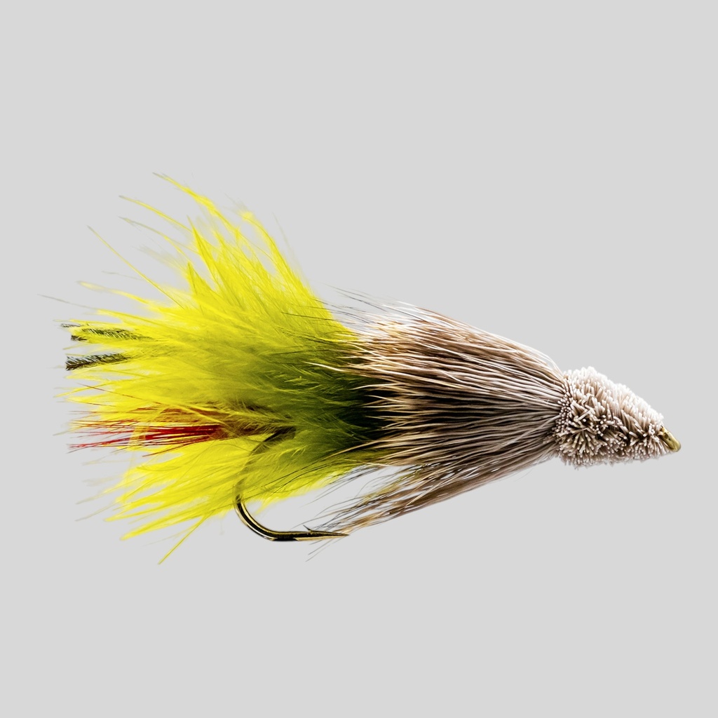Olive Muddler Marabou (STREAMER)