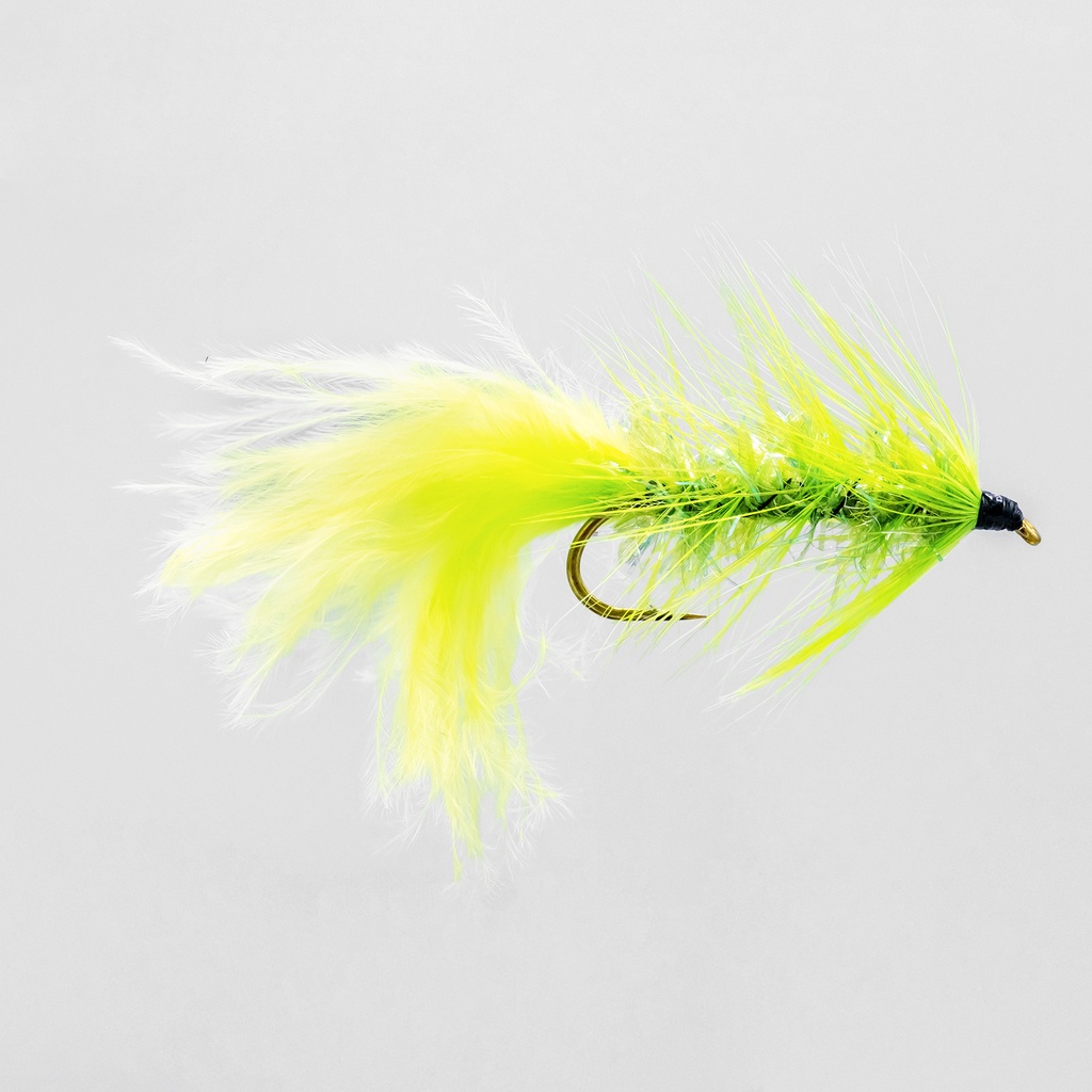 NEPTUNE FLIES - Chartreuse Crystal Bugger