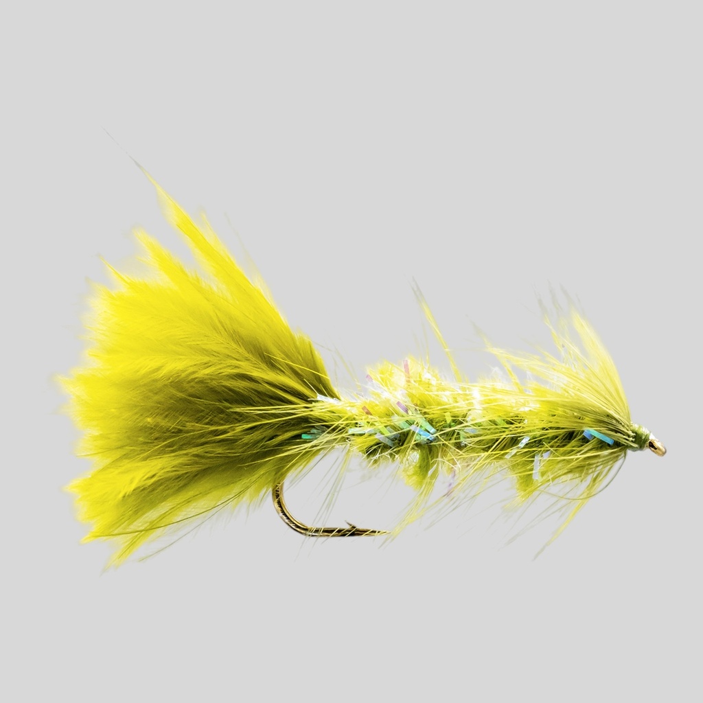 Olive Crystal Bugger (STREAMER)