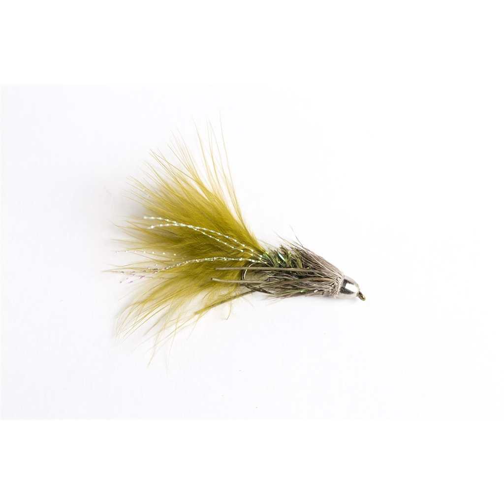 Olive Conehead Bow River Bugger