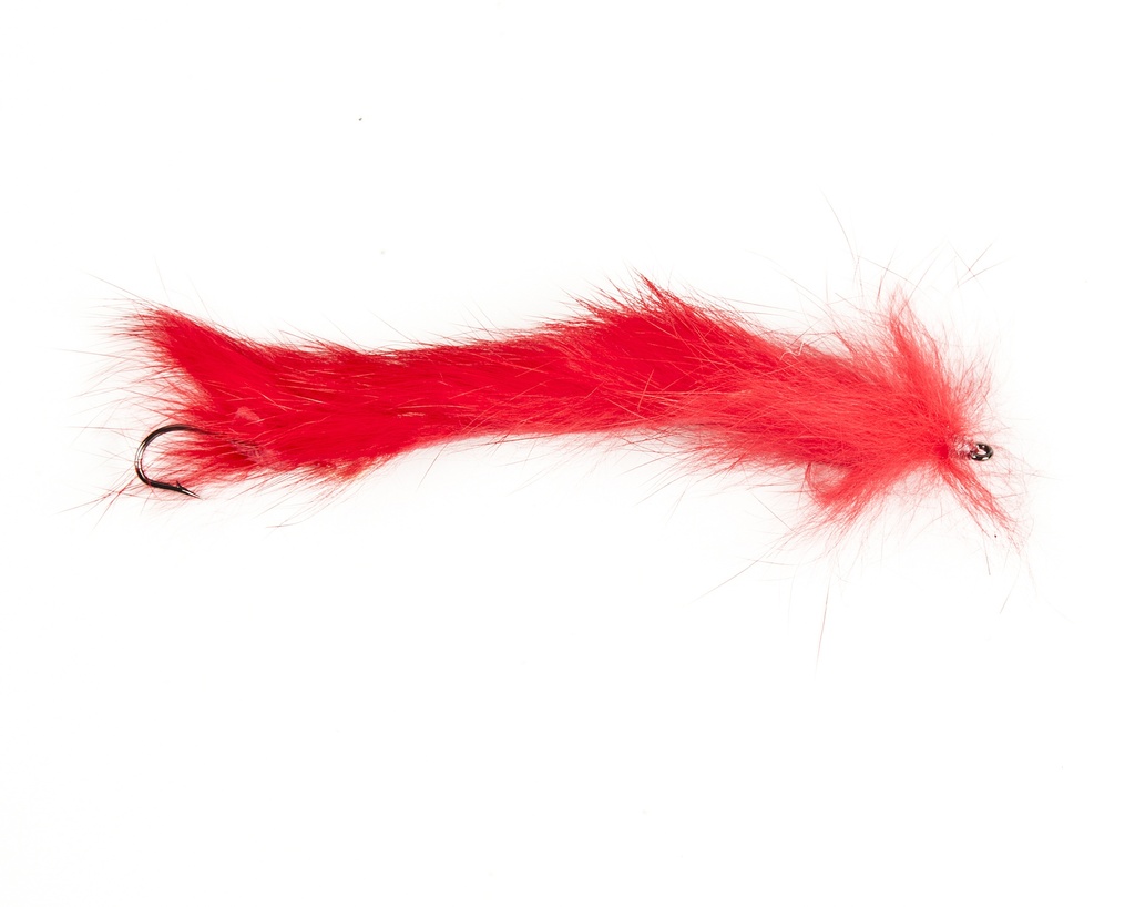NEPTUNE FLIES - Red Tandem Leech (STREAMER)
