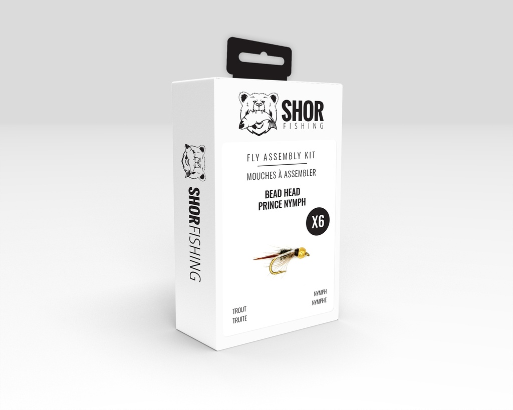 SHOR - BEAD HEAD PRINCE NYMPH ASSEMBLY KIT