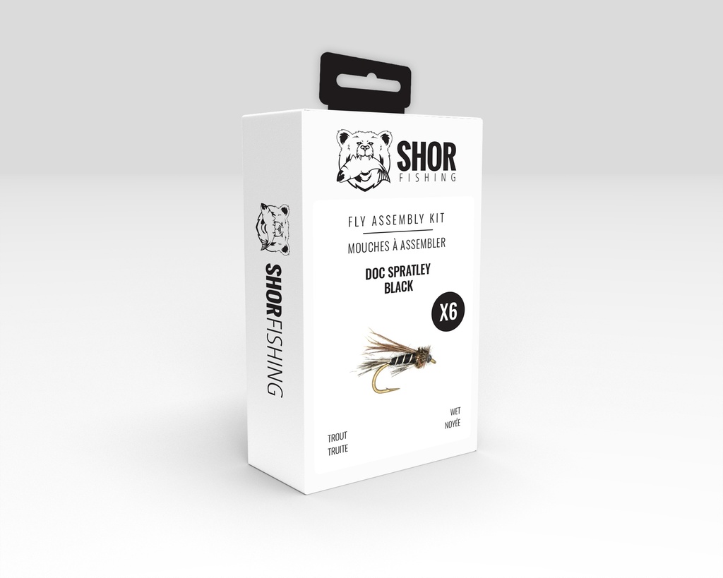 SHOR - DOC SPRATLEY (NOIR) - KIT D'ASSEMBLAGE