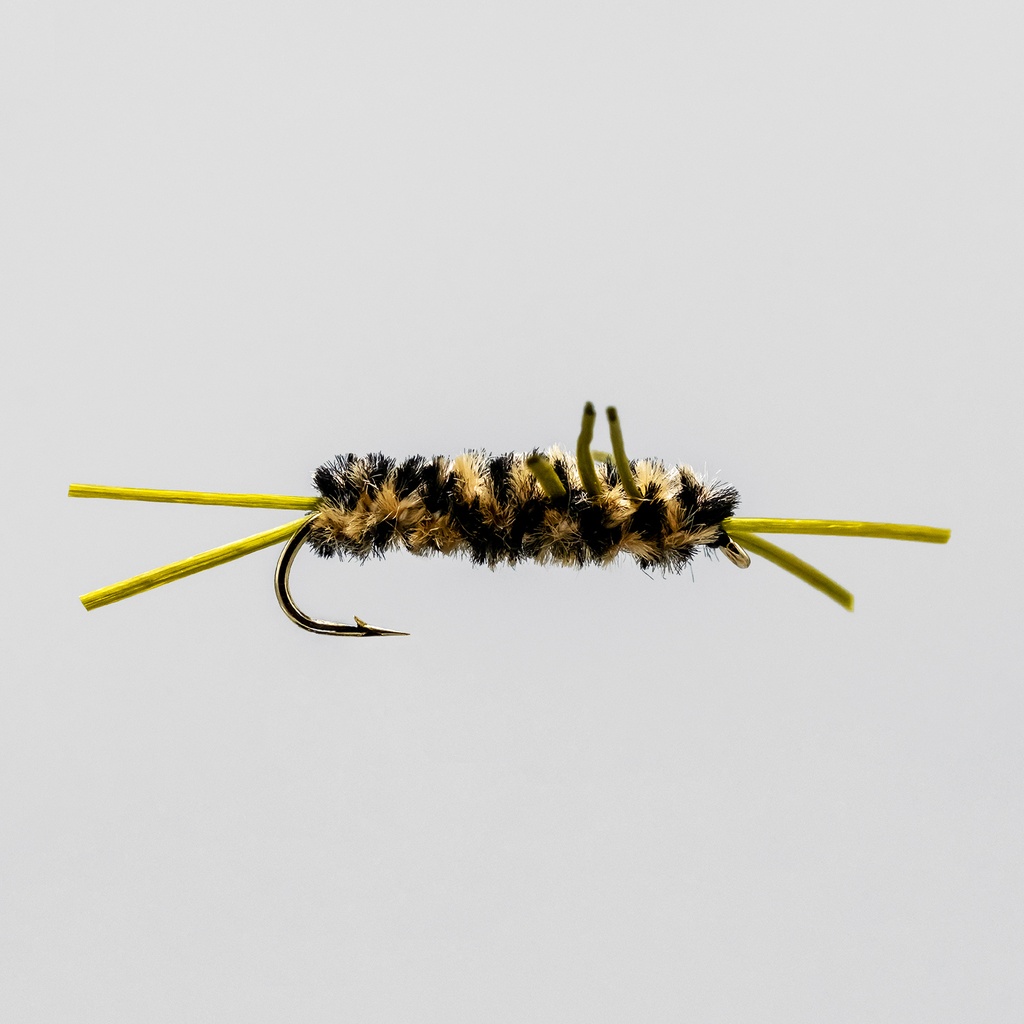 NEPTUNE FLIES - Pat's Rubber Legs Black / Brown