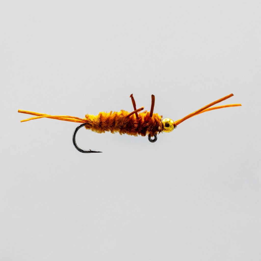 NEPTUNE FLIES - Balance Pat's Rubber Legs Brown