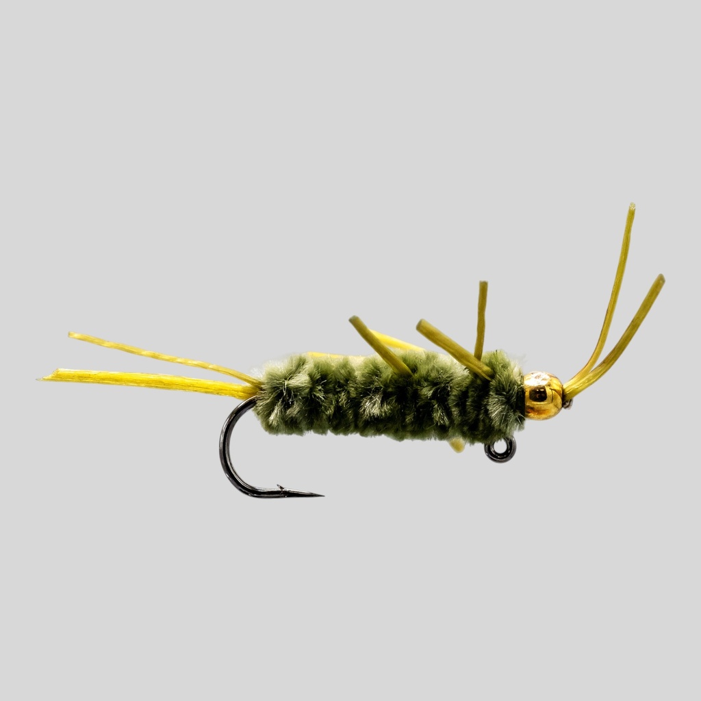 Balanced Pat's Rubber Legs Olive