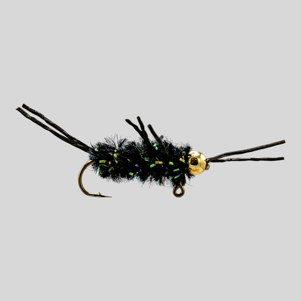 Balanced Pat's Rubber Legs Crystal Black