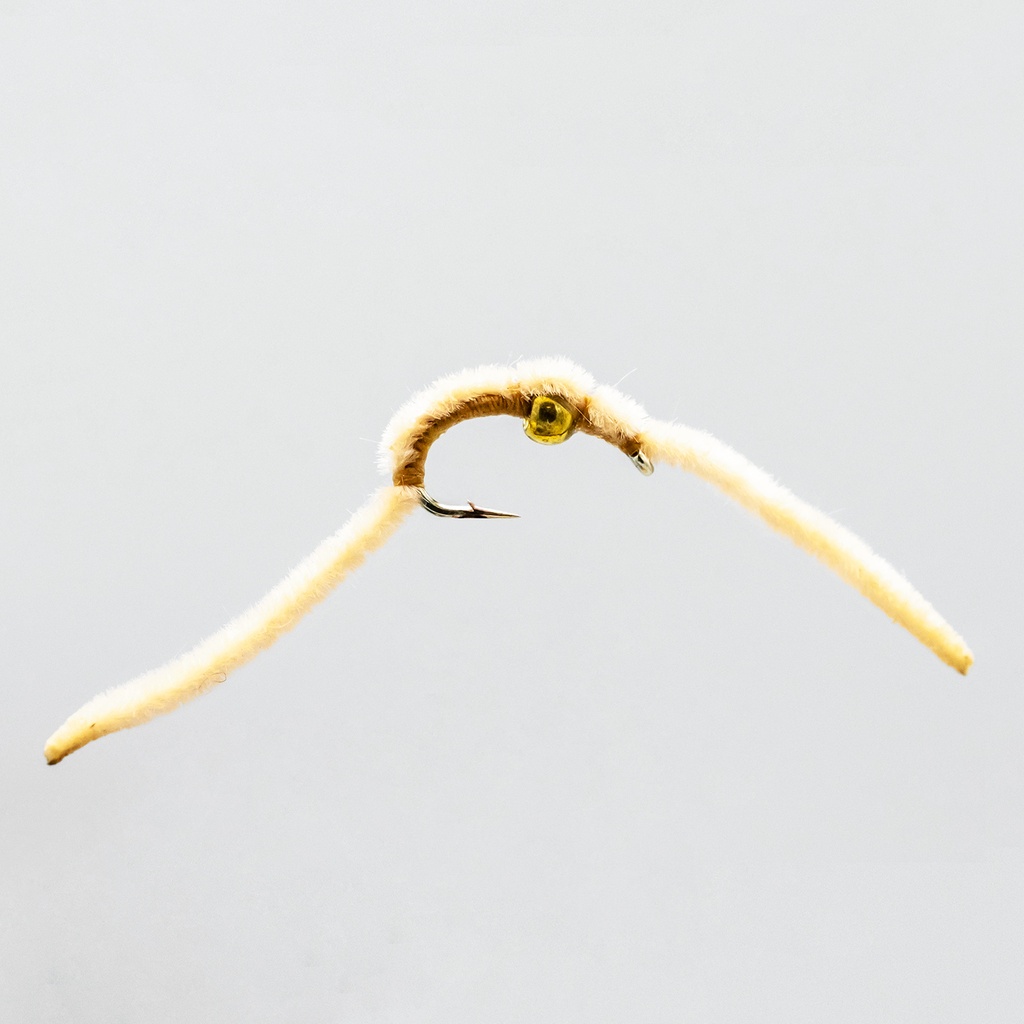 NEPTUNE FLIES - BH San Juan Worm - Tan