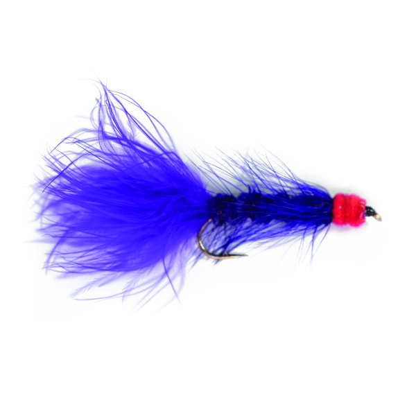 Purple Egg Sucking Leech Woolly Bugger (STREAMER)