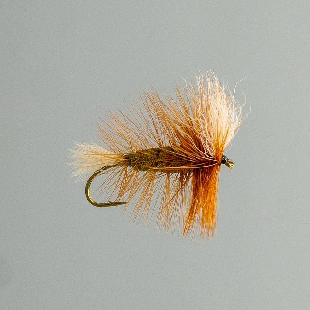 NEPTUNE FLIES - Olive Salmon Bomber