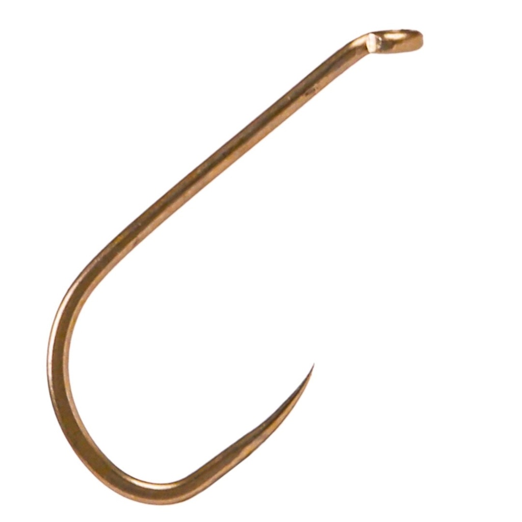 SPRITE - S2401 Barbless Dry Bronze Hooks