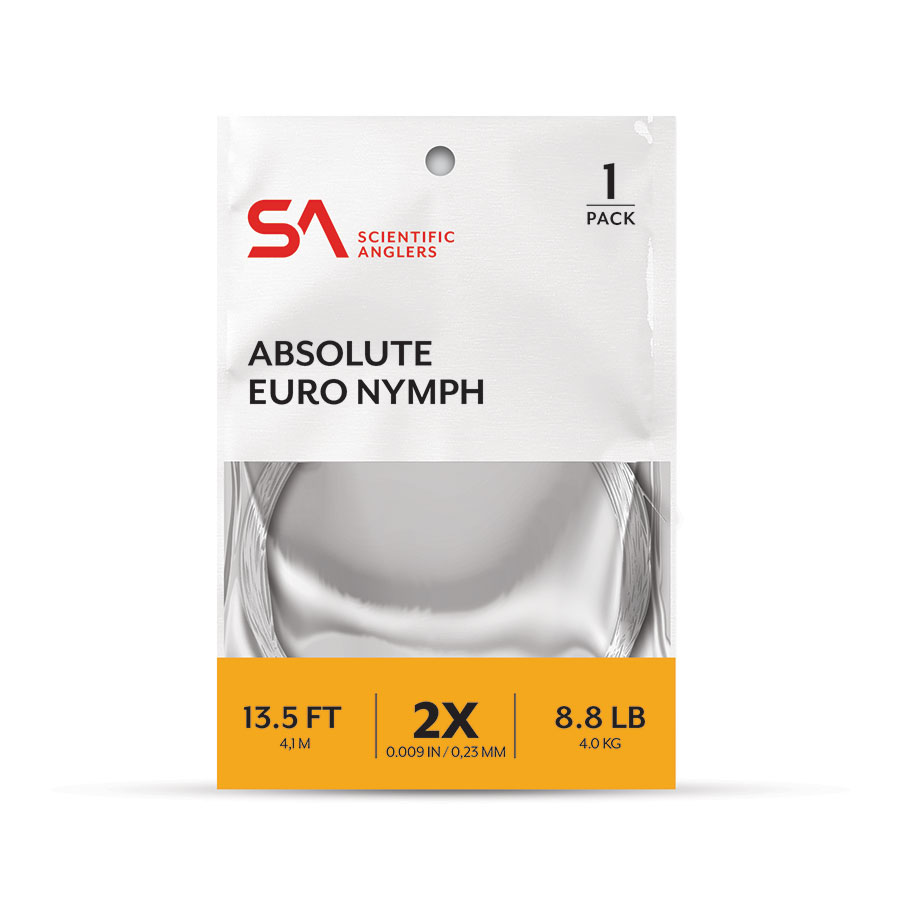 SCIENTIFIC ANGLERS - ABSOLUTE EURO NYMPH 13.5' LEADER
