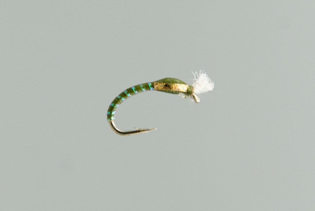 Buzzer 3D Glass Dark Olive