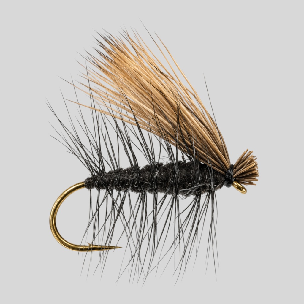 Elk Hair Caddis Black