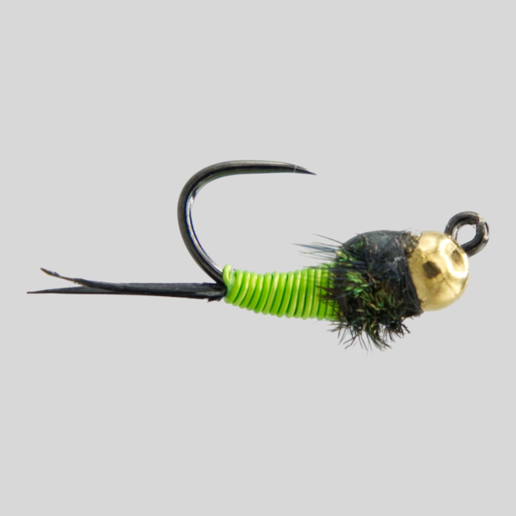 Jiggy Copper John - Chartreuse TB