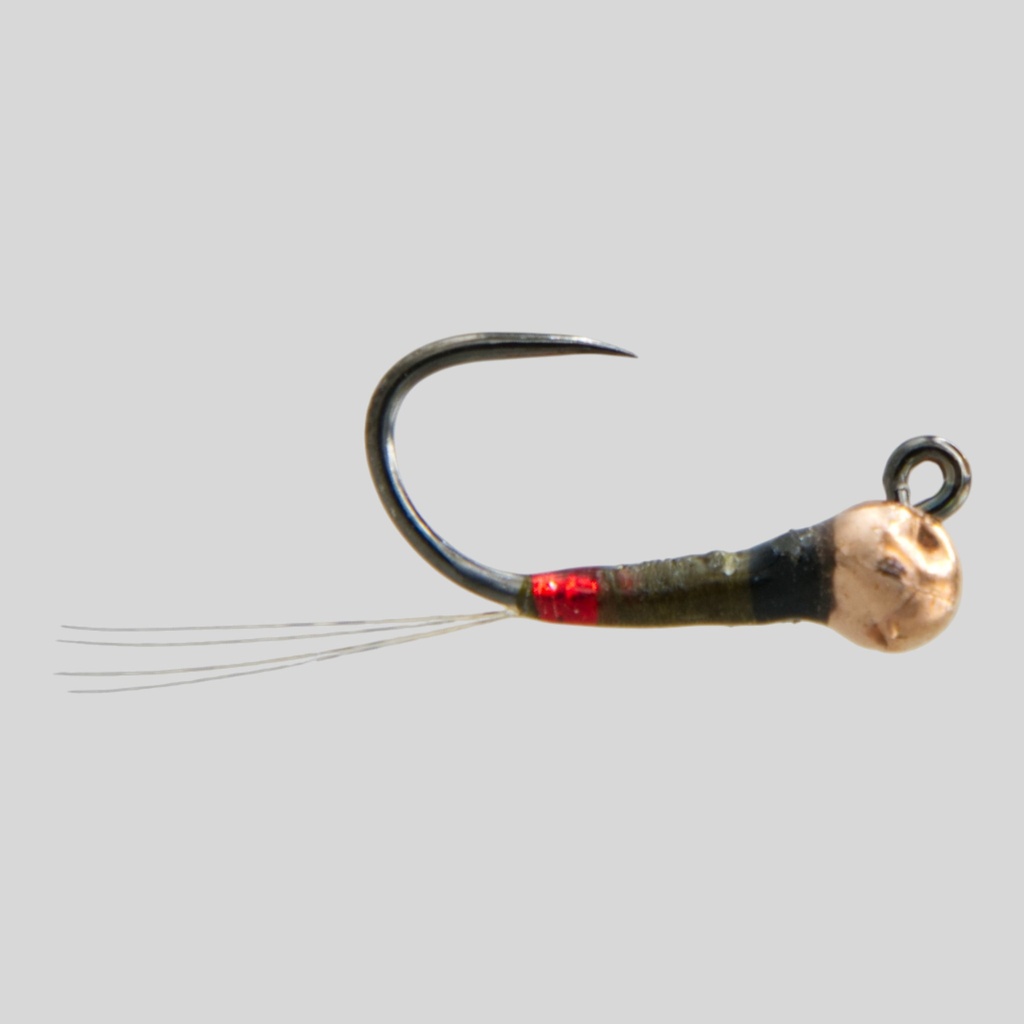 Jiggy TB Spanish Perdigon - Dark Olive & Red