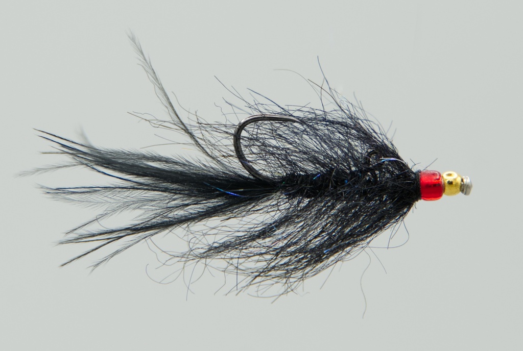 NEPTUNE FLIES - Balanced Leech - Black
