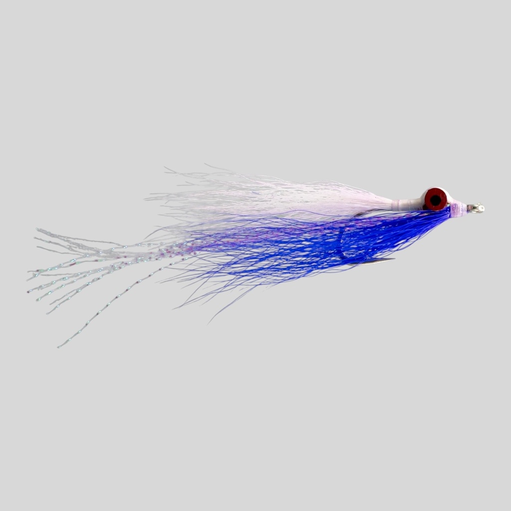 Clouser Minnow Purple & White