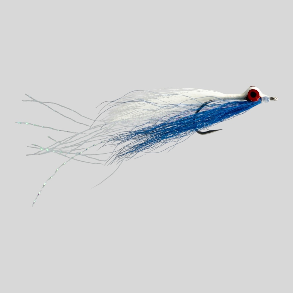 Clouser Minnow Blue & White