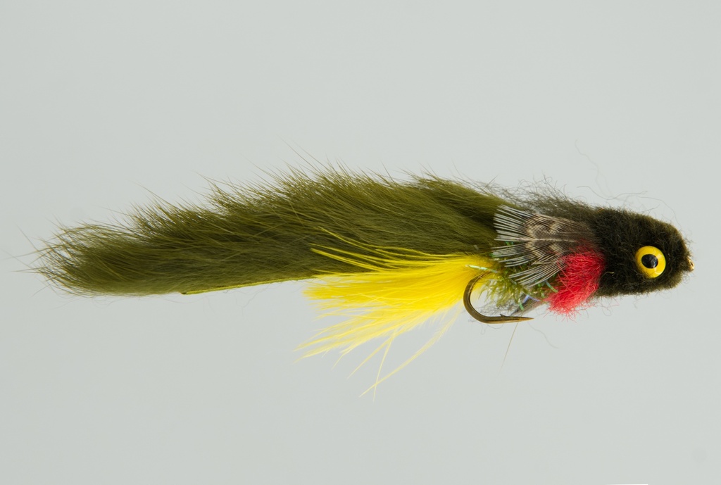 NEPTUNE FLIES - Butt Monkey - Olive