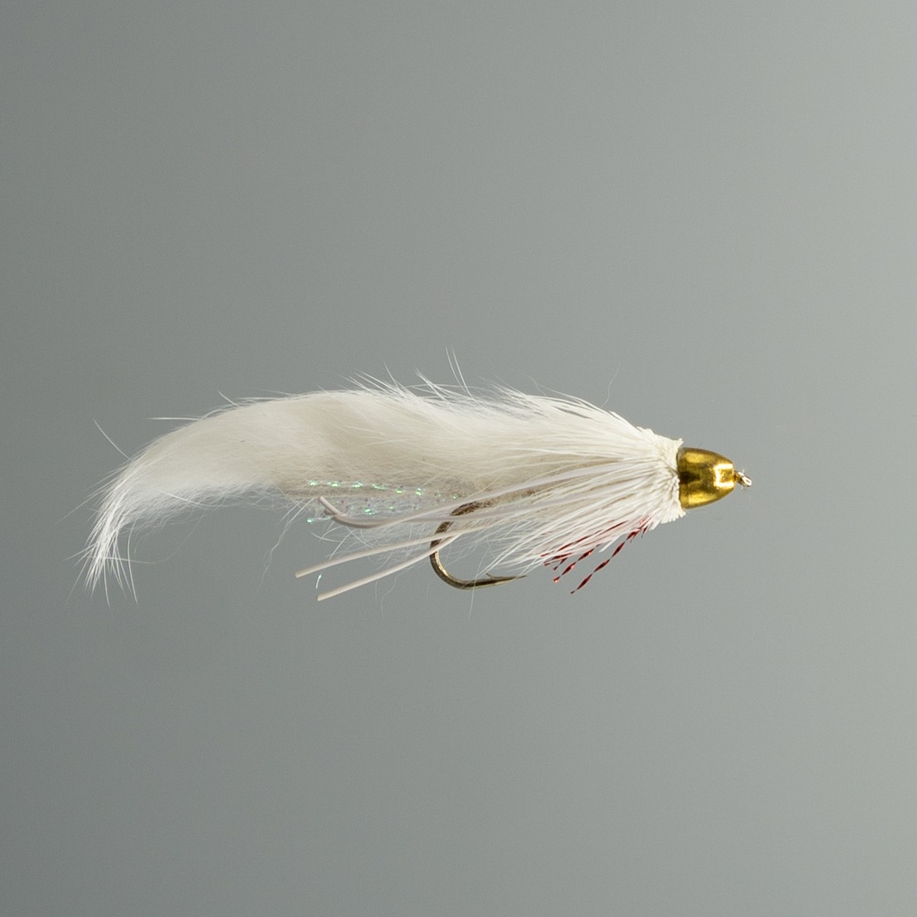 NEPTUNE FLIES - Conehead Zuddler - White