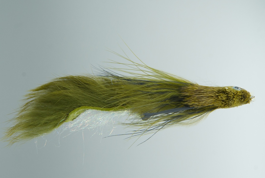 NEPTUNE FLIES - Thompson's Hopscotch Sculpin - Olive